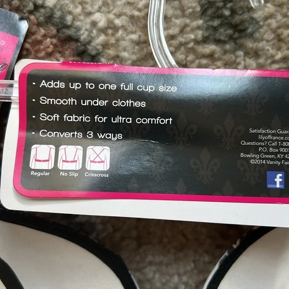 NWT Lily of France 36A Floral Bra - Picture 4 of 4